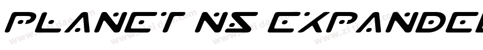 Planet NS Expanded Italic字体转换